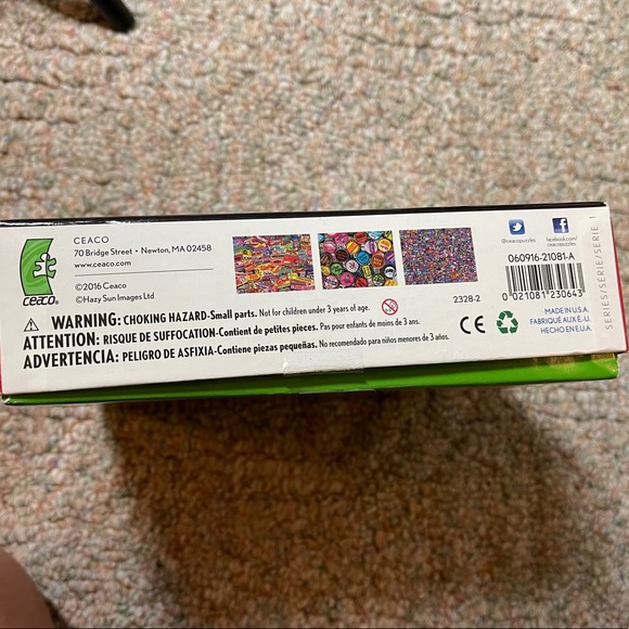 Ceaco 550 Collage Soda Bottle Cap Puzzle - Picture 3 of 6